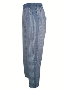 Boutique Women's Striped Print Spring Casual Pants size large NWOT